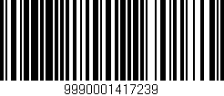 Código de barras (EAN, GTIN, SKU, ISBN): '9990001417239'