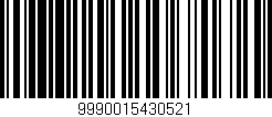 Código de barras (EAN, GTIN, SKU, ISBN): '9990015430521'