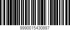 Código de barras (EAN, GTIN, SKU, ISBN): '9990015430897'