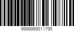 Código de barras (EAN, GTIN, SKU, ISBN): '9999999011795'