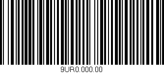 Código de barras (EAN, GTIN, SKU, ISBN): '9UR0.000.00'