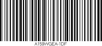 Código de barras (EAN, GTIN, SKU, ISBN): 'A159WGEA-1DF'