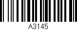 Código de barras (EAN, GTIN, SKU, ISBN): 'A3145'