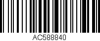 Código de barras (EAN, GTIN, SKU, ISBN): 'AC588840'