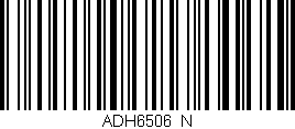 Código de barras (EAN, GTIN, SKU, ISBN): 'ADH6506/N'