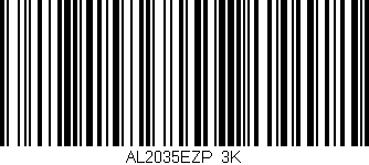 Código de barras (EAN, GTIN, SKU, ISBN): 'AL2035EZP/3K'