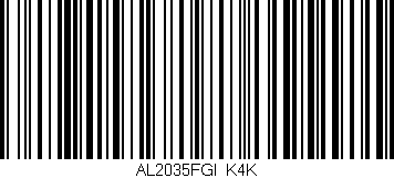Código de barras (EAN, GTIN, SKU, ISBN): 'AL2035FGI/K4K'