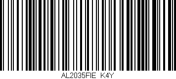 Código de barras (EAN, GTIN, SKU, ISBN): 'AL2035FIE/K4Y'