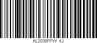 Código de barras (EAN, GTIN, SKU, ISBN): 'AL2036FFW/4J'