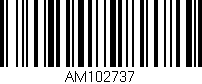 Código de barras (EAN, GTIN, SKU, ISBN): 'AM102737'