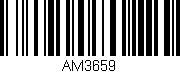 Código de barras (EAN, GTIN, SKU, ISBN): 'AM3659'