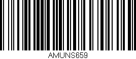 Código de barras (EAN, GTIN, SKU, ISBN): 'AMUNS659'
