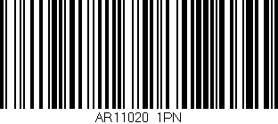 Código de barras (EAN, GTIN, SKU, ISBN): 'AR11020/1PN'