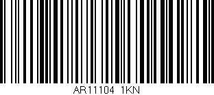 Código de barras (EAN, GTIN, SKU, ISBN): 'AR11104/1KN'