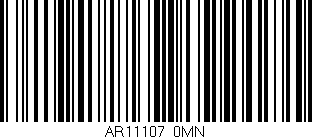 Código de barras (EAN, GTIN, SKU, ISBN): 'AR11107/0MN'