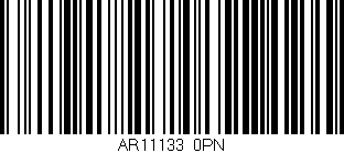 Código de barras (EAN, GTIN, SKU, ISBN): 'AR11133/0PN'