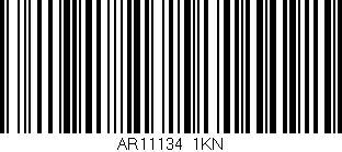 Código de barras (EAN, GTIN, SKU, ISBN): 'AR11134/1KN'