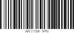 Código de barras (EAN, GTIN, SKU, ISBN): 'AR11154/1PN'