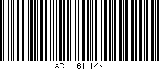 Código de barras (EAN, GTIN, SKU, ISBN): 'AR11161/1KN'