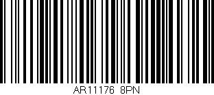 Código de barras (EAN, GTIN, SKU, ISBN): 'AR11176/8PN'