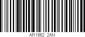 Código de barras (EAN, GTIN, SKU, ISBN): 'AR1862/2AN'