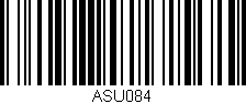 Código de barras (EAN, GTIN, SKU, ISBN): 'ASU084'