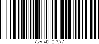 Código de barras (EAN, GTIN, SKU, ISBN): 'AW-48HE-7AV'