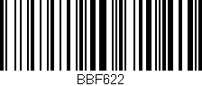 Código de barras (EAN, GTIN, SKU, ISBN): 'BBF622'