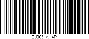 Código de barras (EAN, GTIN, SKU, ISBN): 'BJ3851AI/4P'