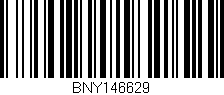 Código de barras (EAN, GTIN, SKU, ISBN): 'BNY146629'
