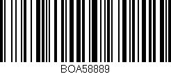 Código de barras (EAN, GTIN, SKU, ISBN): 'BOA58889'