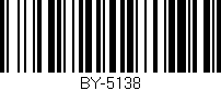 Código de barras (EAN, GTIN, SKU, ISBN): 'BY-5138'