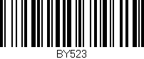 Código de barras (EAN, GTIN, SKU, ISBN): 'BY523'