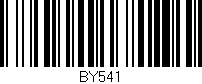 Código de barras (EAN, GTIN, SKU, ISBN): 'BY541'