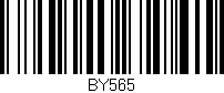 Código de barras (EAN, GTIN, SKU, ISBN): 'BY565'