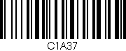 Código de barras (EAN, GTIN, SKU, ISBN): 'C1A37'