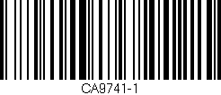 Código de barras (EAN, GTIN, SKU, ISBN): 'CA9741-1'