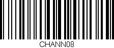 Código de barras (EAN, GTIN, SKU, ISBN): 'CHANN08'