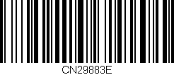 Código de barras (EAN, GTIN, SKU, ISBN): 'CN29883E'