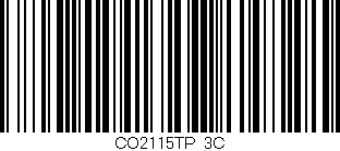 Código de barras (EAN, GTIN, SKU, ISBN): 'CO2115TP/3C'