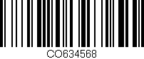 Código de barras (EAN, GTIN, SKU, ISBN): 'CO634568'