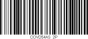 Código de barras (EAN, GTIN, SKU, ISBN): 'COVD54AS/2P'