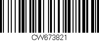 Código de barras (EAN, GTIN, SKU, ISBN): 'CW673821'