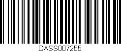 Código de barras (EAN, GTIN, SKU, ISBN): 'DASS007255'