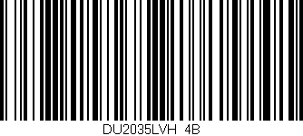 Código de barras (EAN, GTIN, SKU, ISBN): 'DU2035LVH/4B'