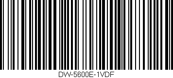 Código de barras (EAN, GTIN, SKU, ISBN): 'DW-5600E-1VDF'