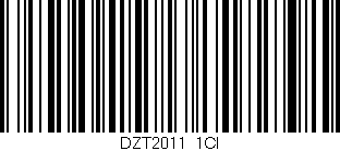 Código de barras (EAN, GTIN, SKU, ISBN): 'DZT2011/1CI'