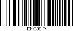 Código de barras (EAN, GTIN, SKU, ISBN): 'ENC89-P'