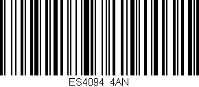 Código de barras (EAN, GTIN, SKU, ISBN): 'ES4094/4AN'