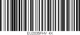 Código de barras (EAN, GTIN, SKU, ISBN): 'EU2035FHV/4X'